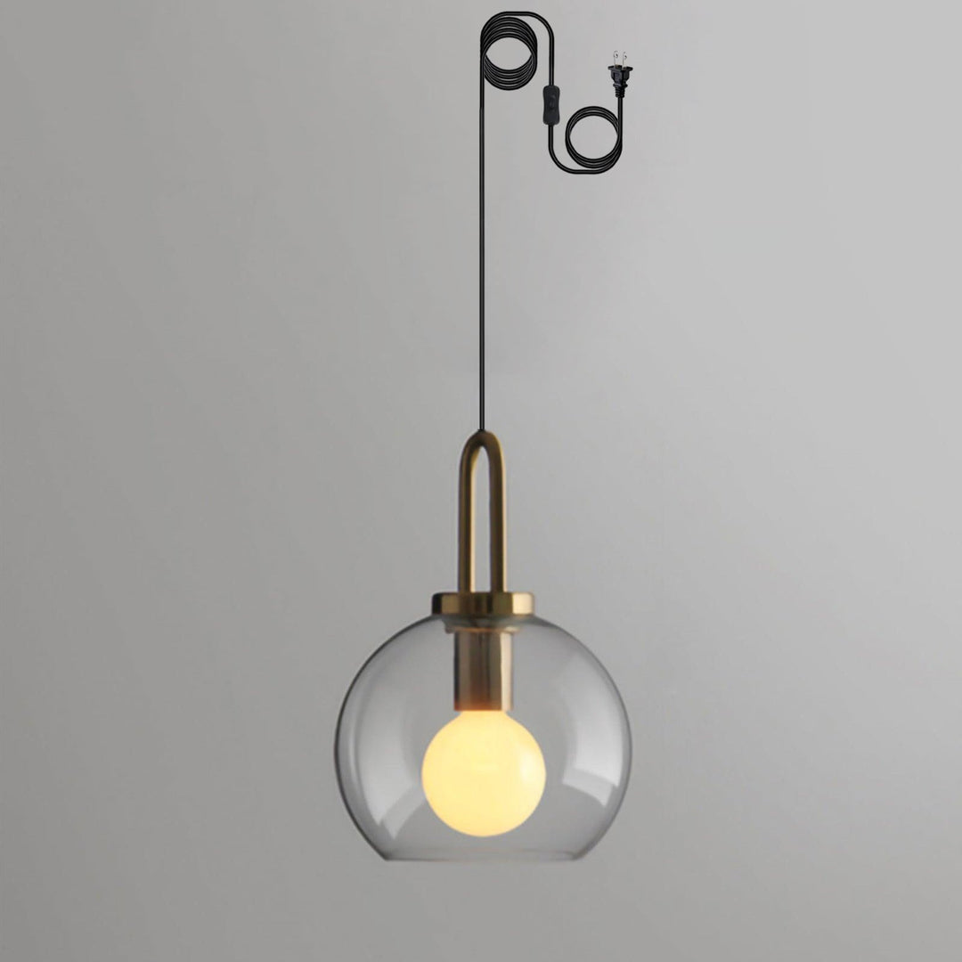 Glass Houselight Pendant Swag Light | Kalsten