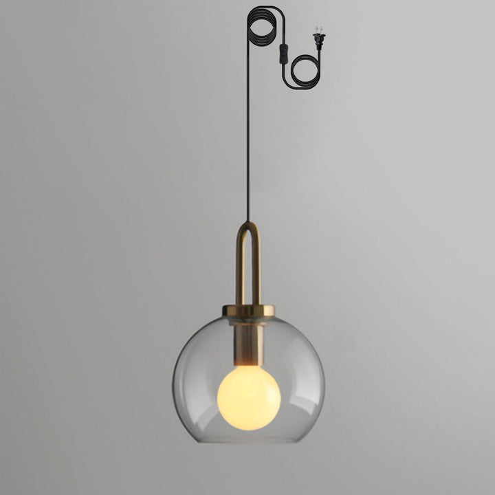 Glass Houselight Pendant Swag Light | Kalsten