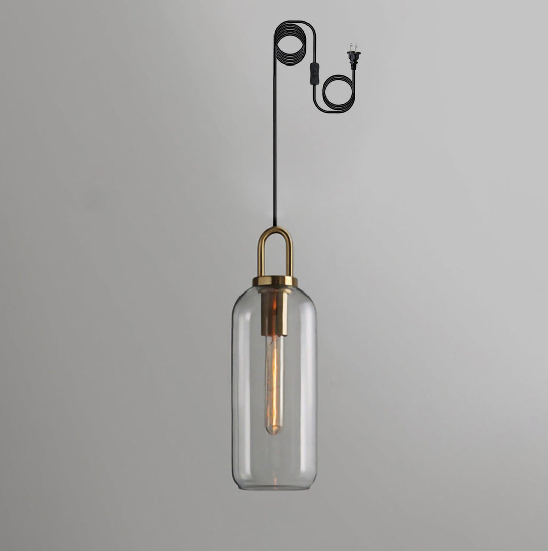 Glass Houselight Pendant Swag Light | Kalsten