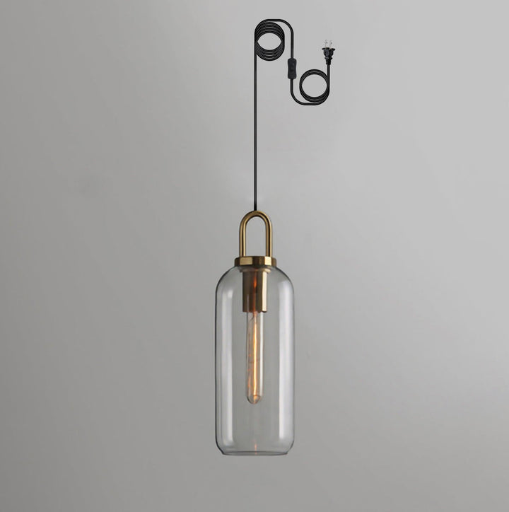 Glass Houselight Pendant Swag Light | Kalsten