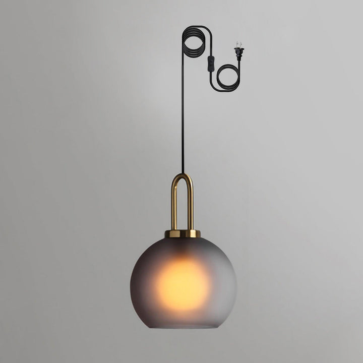 Glass Houselight Pendant Swag Light | Kalsten