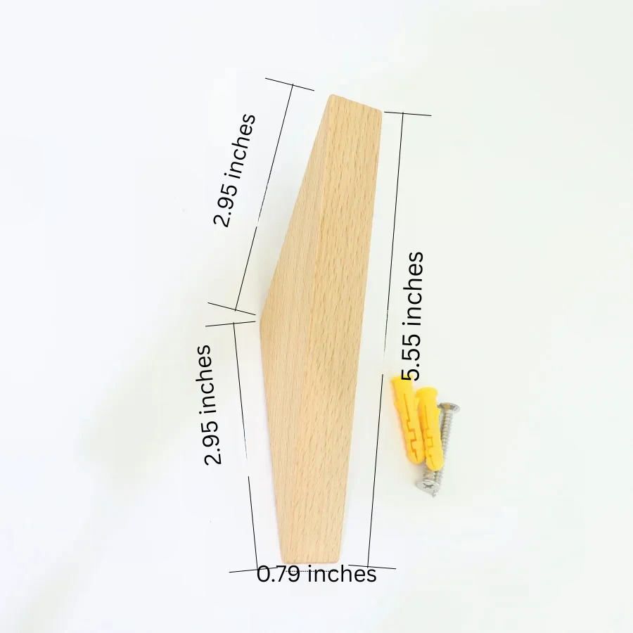 Kalsten | Wooden Coat Hook and Decorative Coat Holder