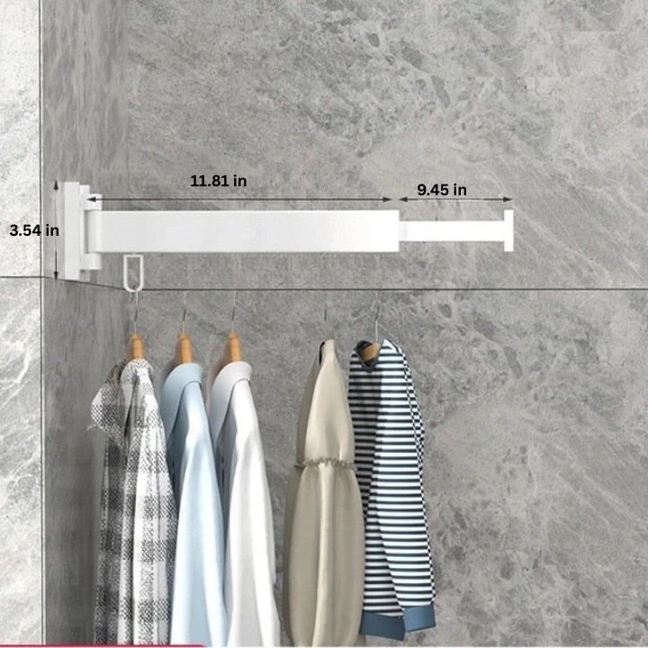 Kalsten | Wall Mounted Retractable Cloth Drying Rack
