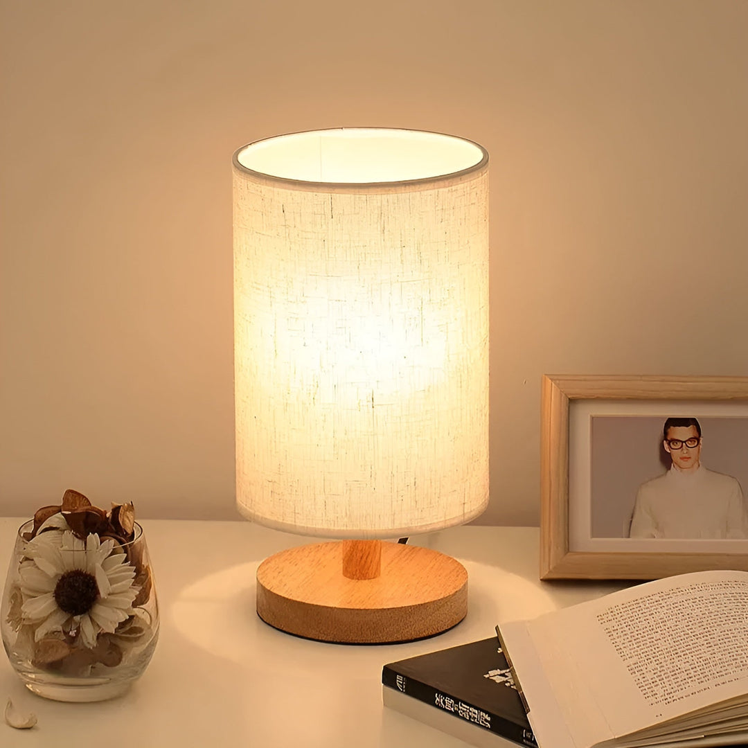 Elegant ZenShade LED - Table lamp for Luxury Bedroom Lighting Kalsten