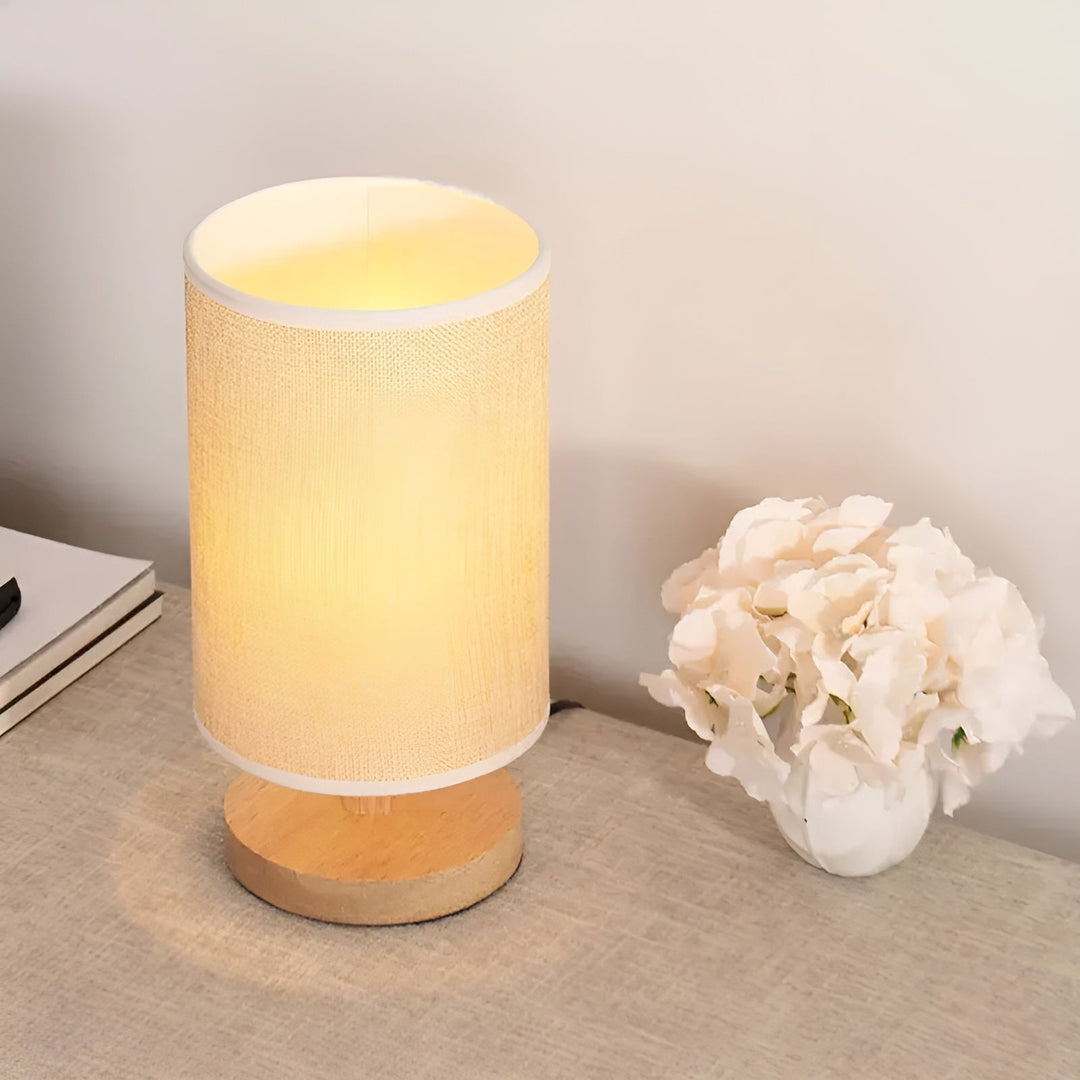 Elegant ZenShade LED - Table lamp for Luxury Bedroom Lighting Kalsten