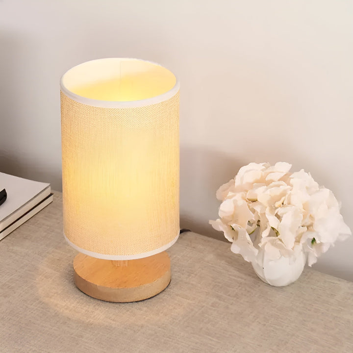 Elegant ZenShade LED - Table lamp for Luxury Bedroom Lighting Kalsten