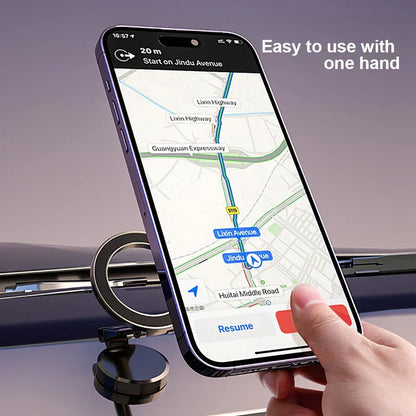 Skanto | 360° Foldable Magnetic Car Phone Holder – Adjustable & Secure Mount for All Smartphones