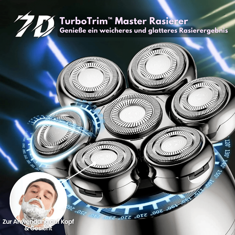 Kalsten | 7D electric shaver with IP68 water protection & USB charging