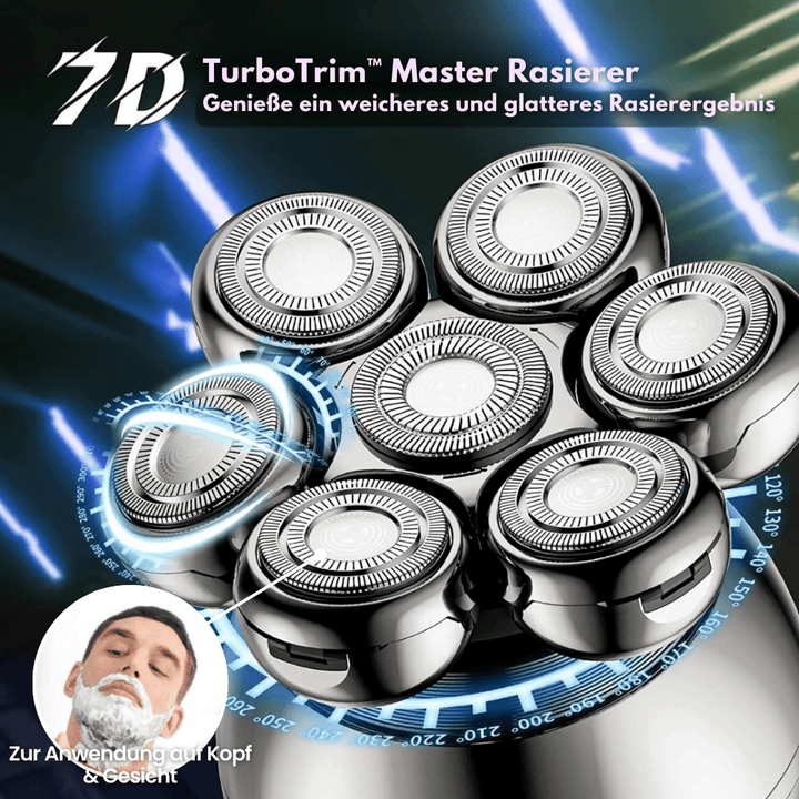 Kalsten | 7D electric shaver with IP68 water protection & USB charging