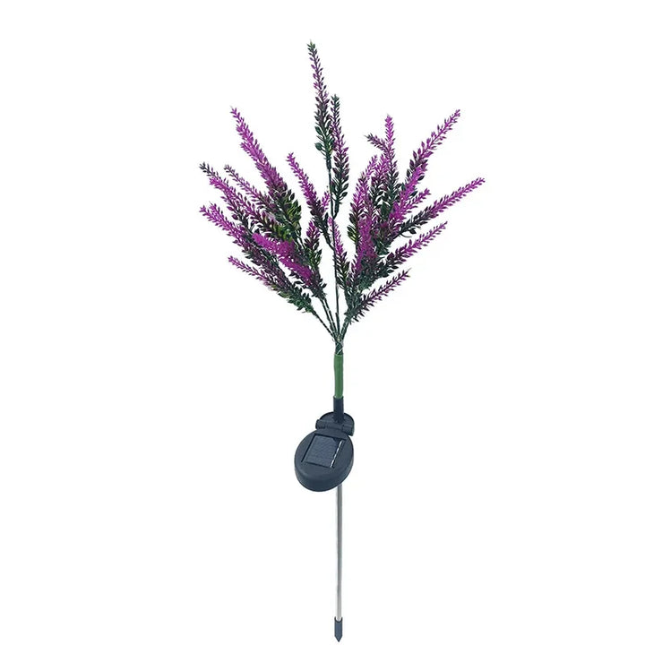 Solar LED Garden Flower Lights - Decorative Lavender Outdoor Lights for Garden and Terrace, waterproof, energy-efficient | Kalsten