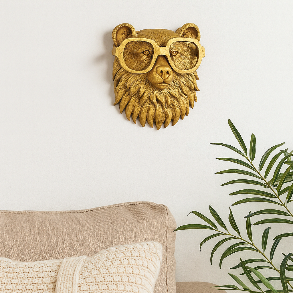 Kalsten | Wall Art Vintage Resin Animal Head Sculpture