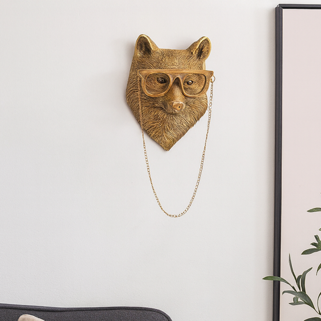 Kalsten | Wall Art Vintage Resin Animal Head Sculpture