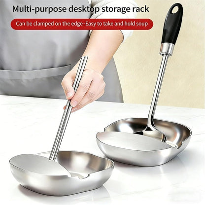 Premium Stainless Steel Spoon Rest Karnz