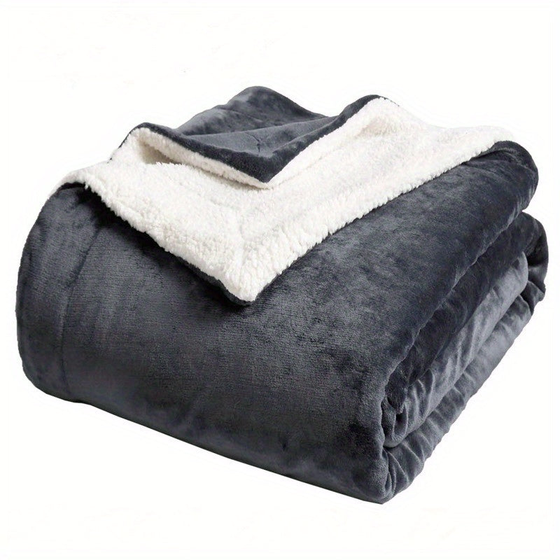 Chic Sherpa Fleece Blanket for Optimal Comfort Kalsten