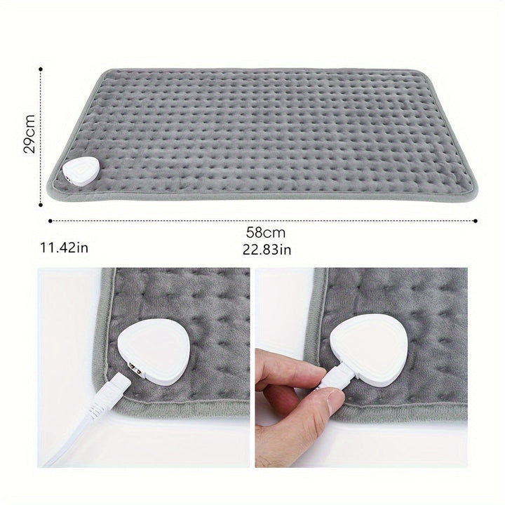 Heated Flannel Electric Throw with Timer