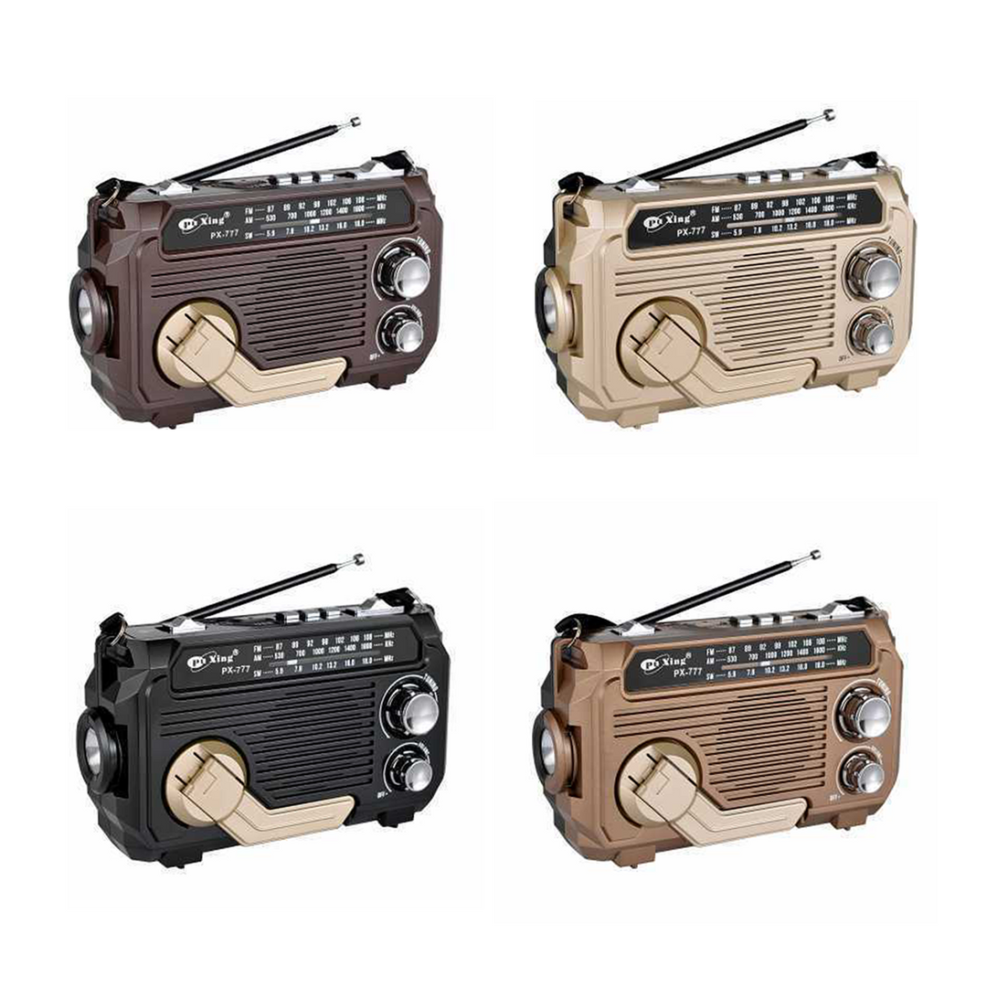 Solar-powered radio for camping | Kalsten