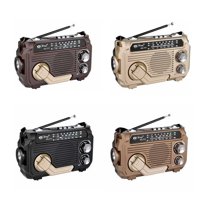 Solar-powered radio for camping | Kalsten