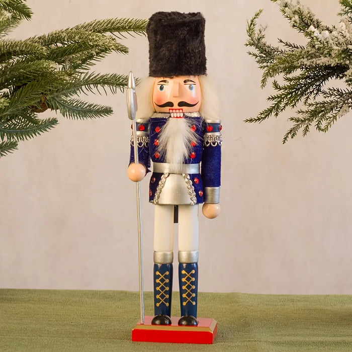 Kalsten | NutcrackerJoy - Wooden Nutcracker Soldier Figure for Timeless Christmas Charm