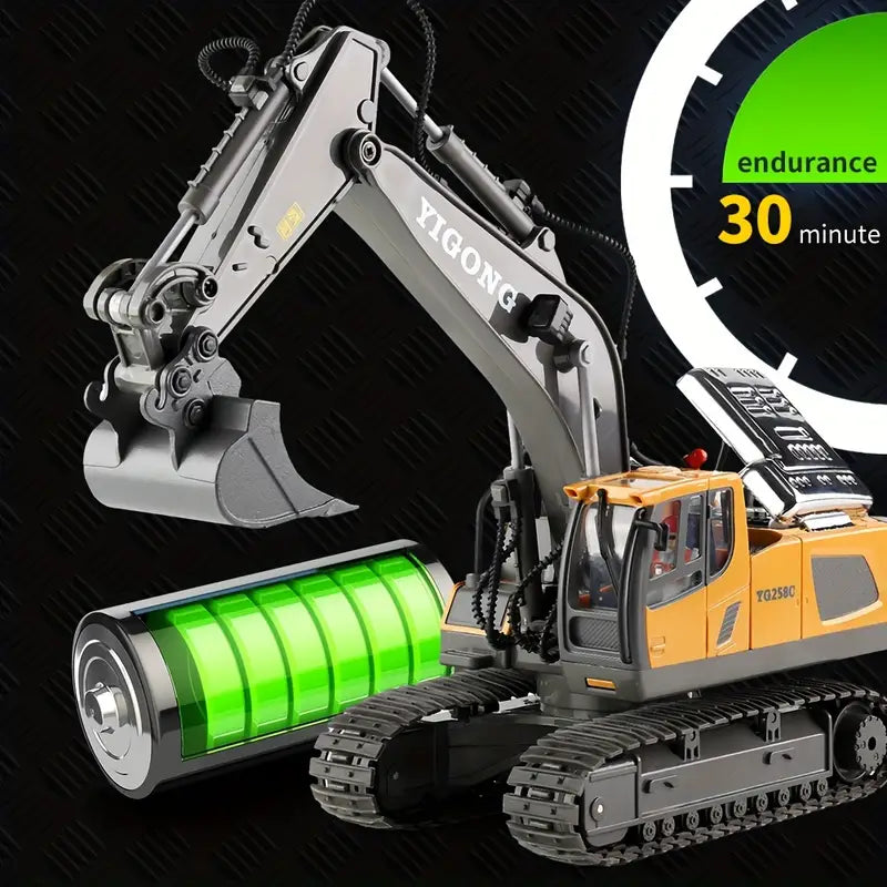 Premium RC Remote-Controlled Excavator - Experience Ultimate Adventures Kalsten
