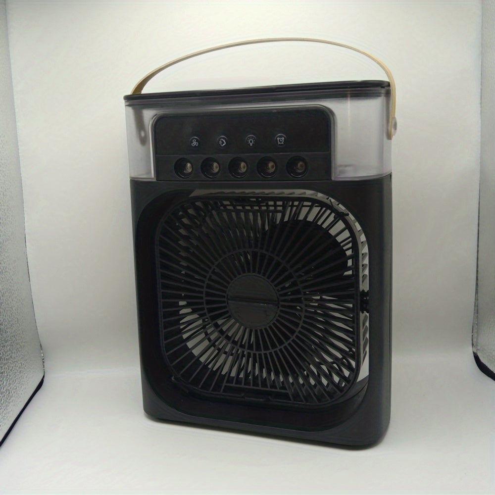 5A 2V Portable 600ml Spray Cooler Fan Desk USB Rechargeable Perfume Humidifier Air Conditioning A/C Cooling Fan 3 Wind Speeds | Kalsten