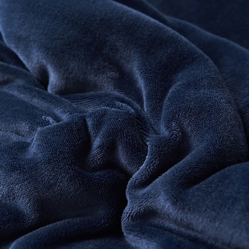 Double-Sided Velvet Cube Rug – Thick & Soft