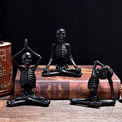 BowLift | Halloween Figurine – Resin Ornament in Vintage White or Black