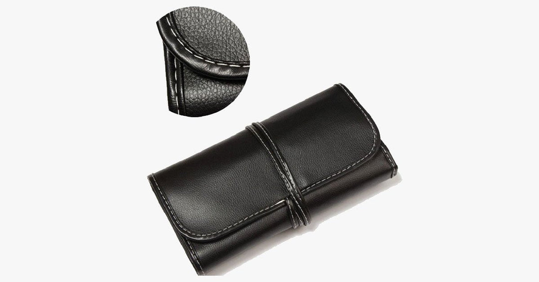 Kalsten | Black Makeup Brush Set with 32 Brushes and Case – A Complete Makeup Savior