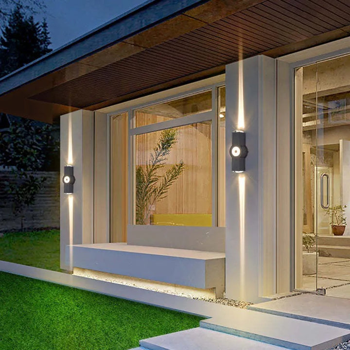 Modern Acrylic Outdoor LED Wall Lamp Kalsten