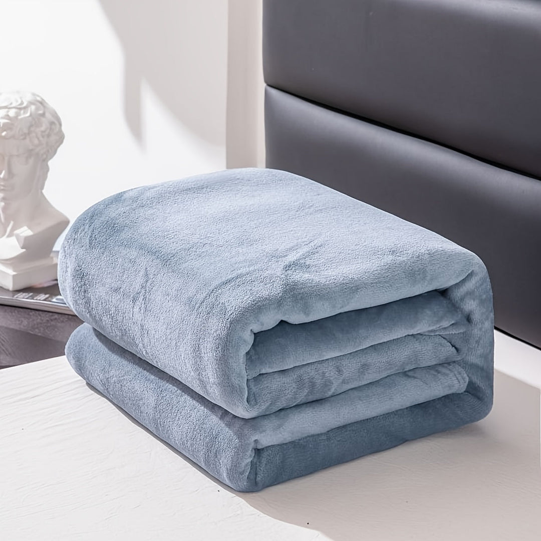 Gray Flannel Blanket: Luxury Comfort for Every Season Kalsten