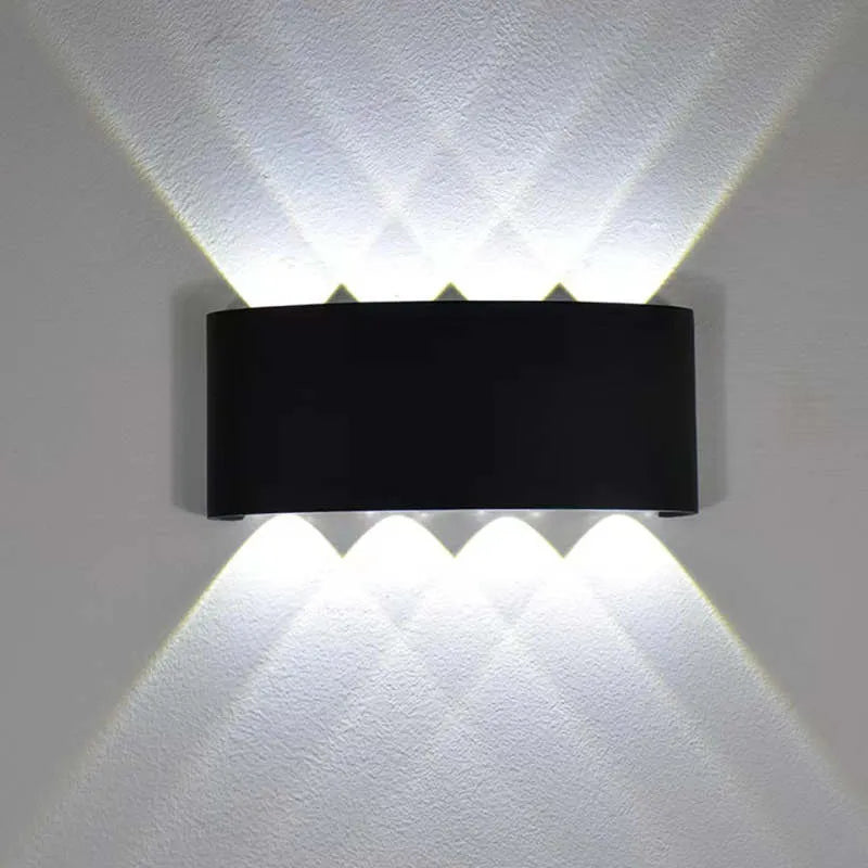 Modern White Waterproof LED Wall Lamp