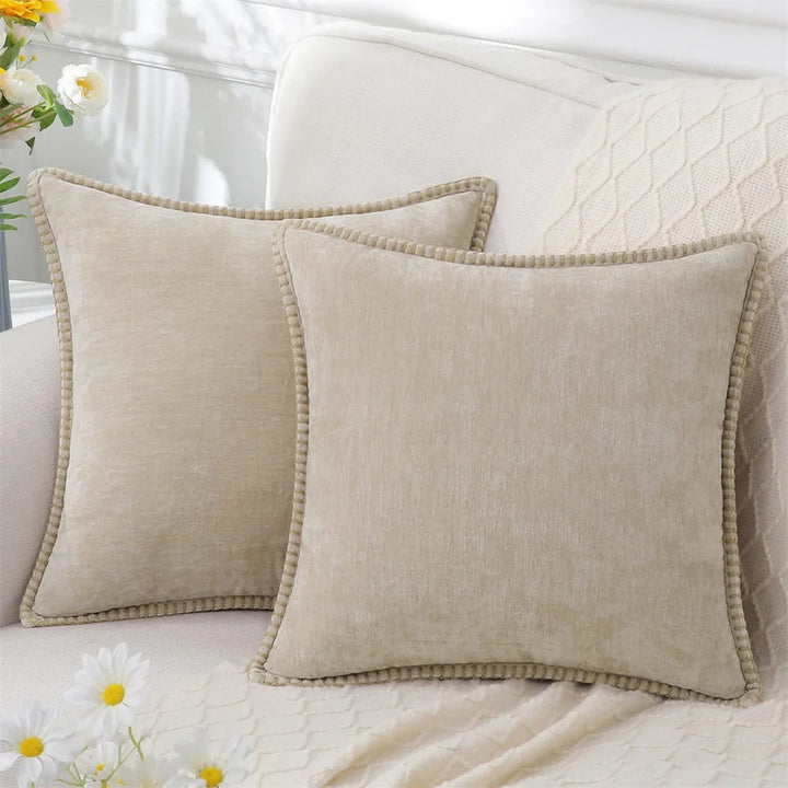 Chenille Velvet Cushion Cover