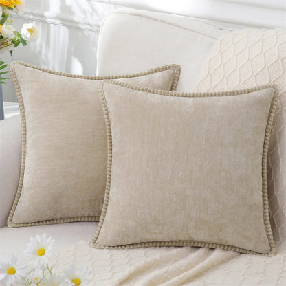 Skanto | Soft Chenille Velvet Pillow Cover