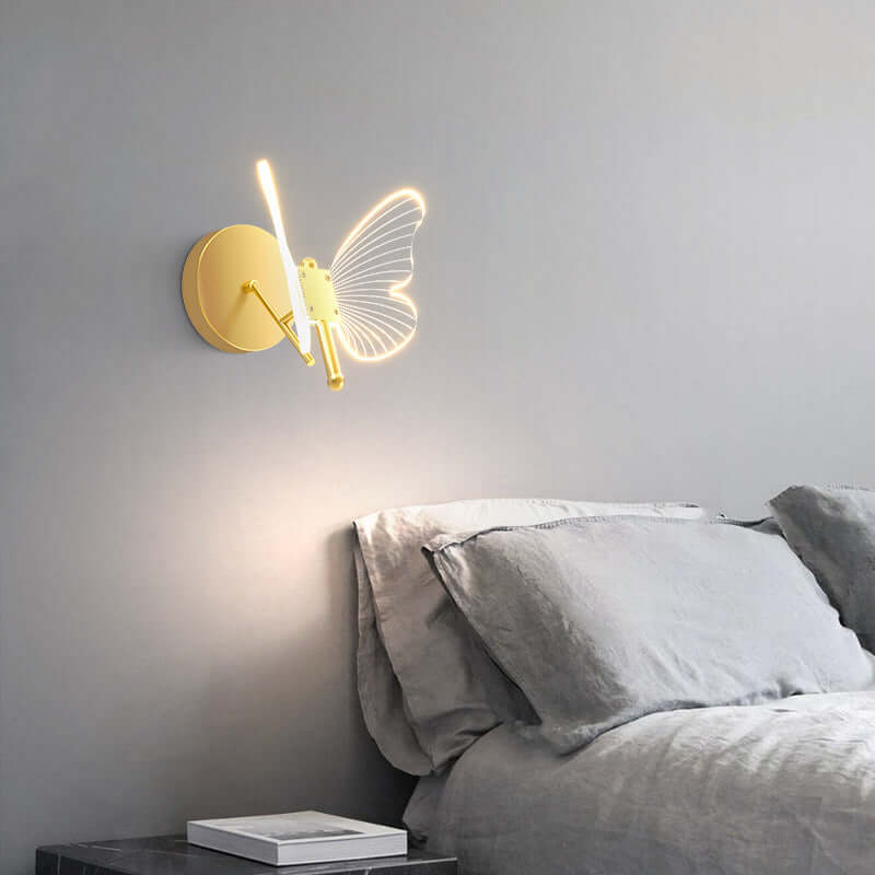Modern Light Luxury Creative Bedside-use Butterfly Decorative Table Lamp | Kalsten