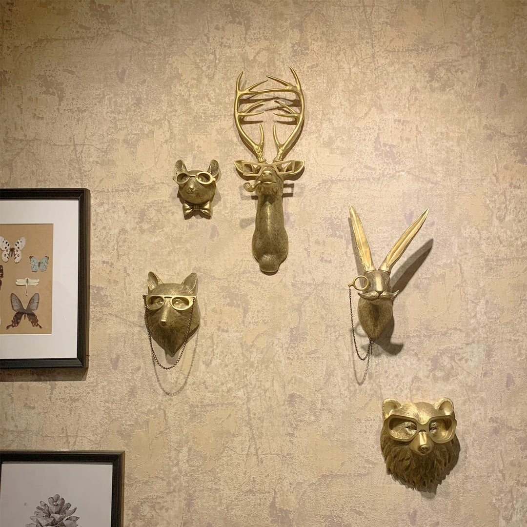 Kalsten | Elegant Animal Head Wall Sculptures