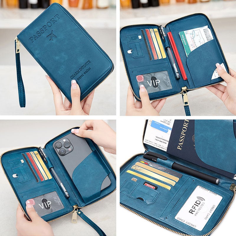 Kalsten | Multi-Functional RFID Passport Wallet