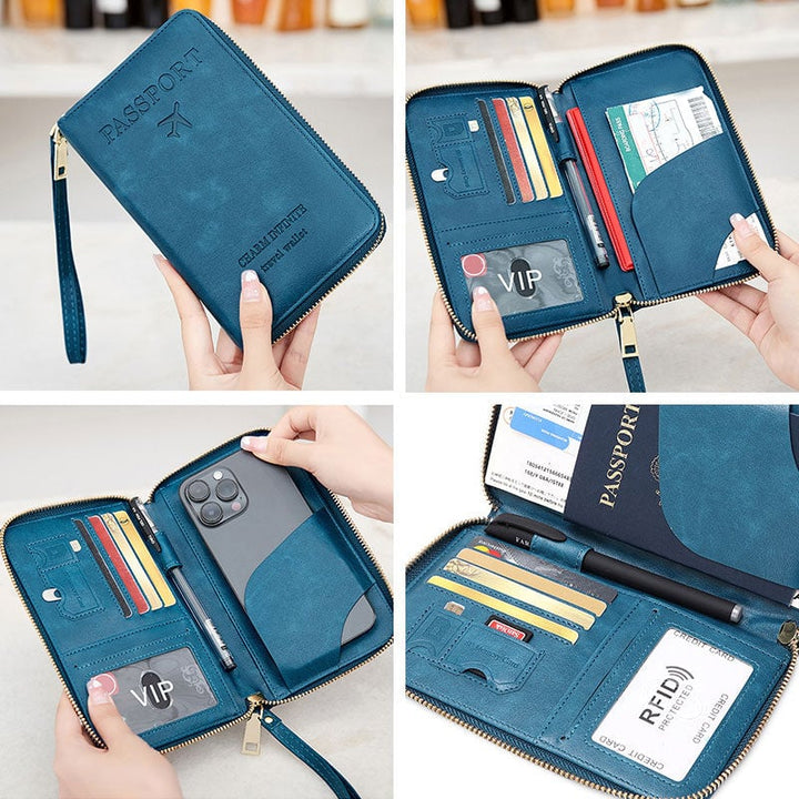 Kalsten | Multi-Functional RFID Passport Wallet