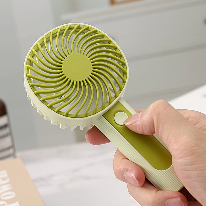 Mini Handheld USB Rechargeable Fan - 3-Speed Portable Air Cooler | Kalsten
