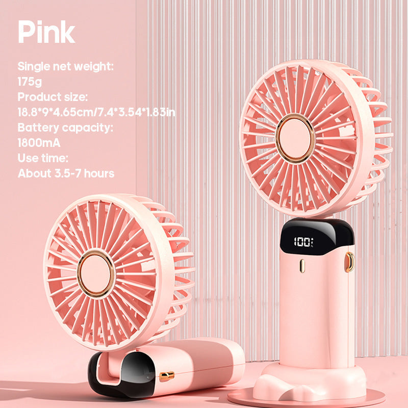 Portable USB Handheld Mini Fan with Phone Stand | Kalsten