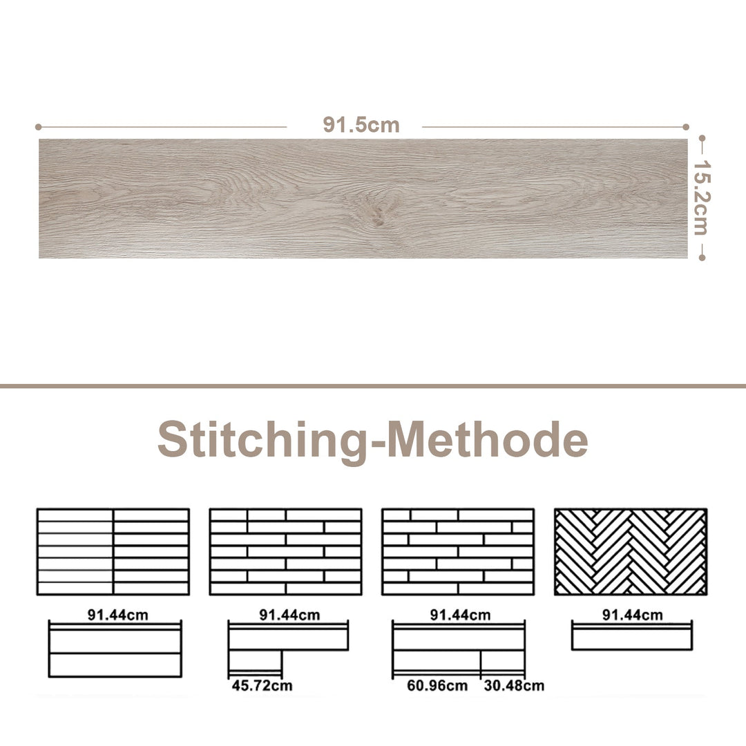 PVC Flooring Self-Adhesive Vinyl Floor 1.5mm Thickness | Kalsten