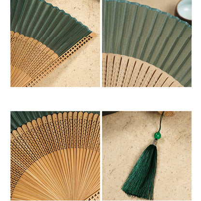BowLift | Hand fan made of bamboo silk