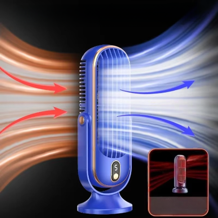 Kalsten | Compact High-Power Portable Desktop Fan - USB Rechargeable