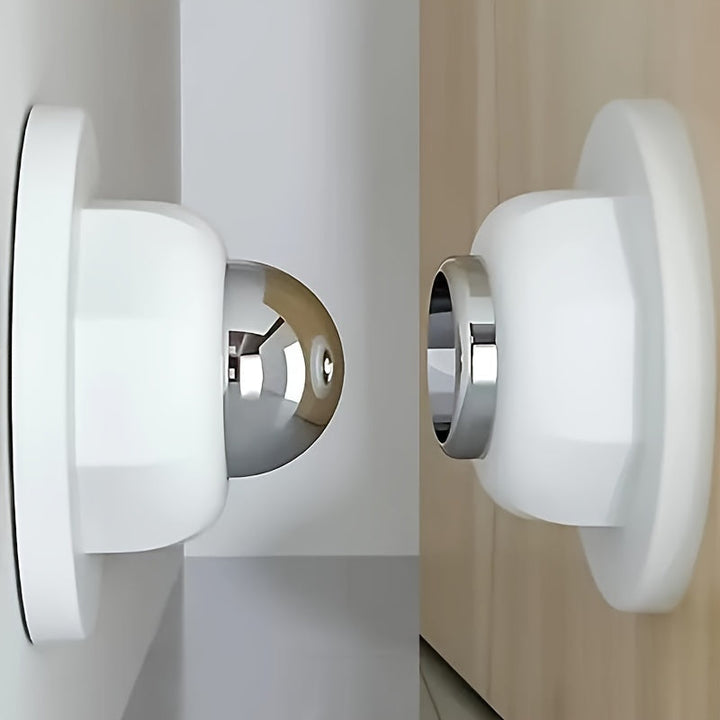 Magnetic door stopper without drilling | Kalsten