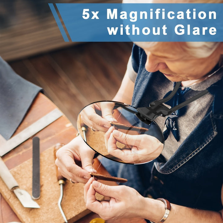 5x Hands-Free Neck Magnifier