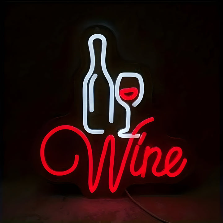 WineAura Light - Neon Wine Glass LED Party Light | Kalsten