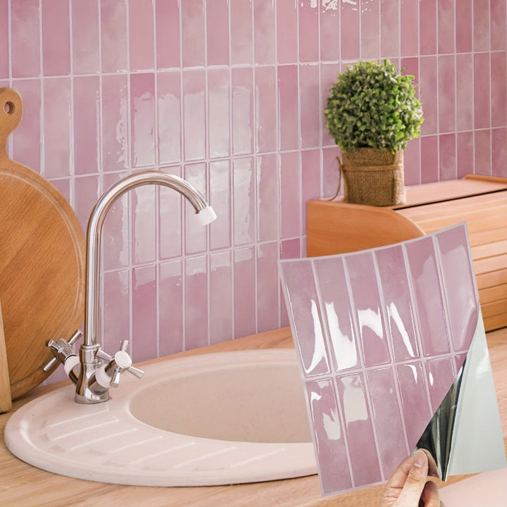 Self-adhesive 3D Wall Tile Panels for Kitchen and Bathroom | Kalsten
