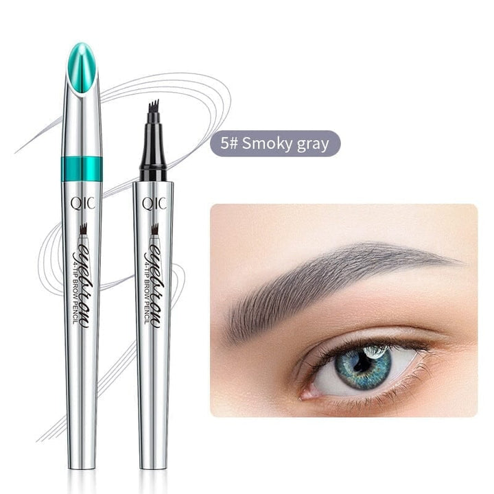 Kalsten | 3D Waterproof Microblading Eyebrow Pen 4 Fork Tip Tattoo Pencil