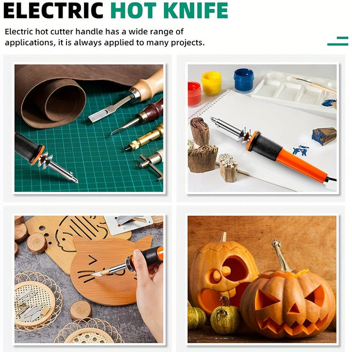 Electric Pumpkin Carving Tool Precision Cutter