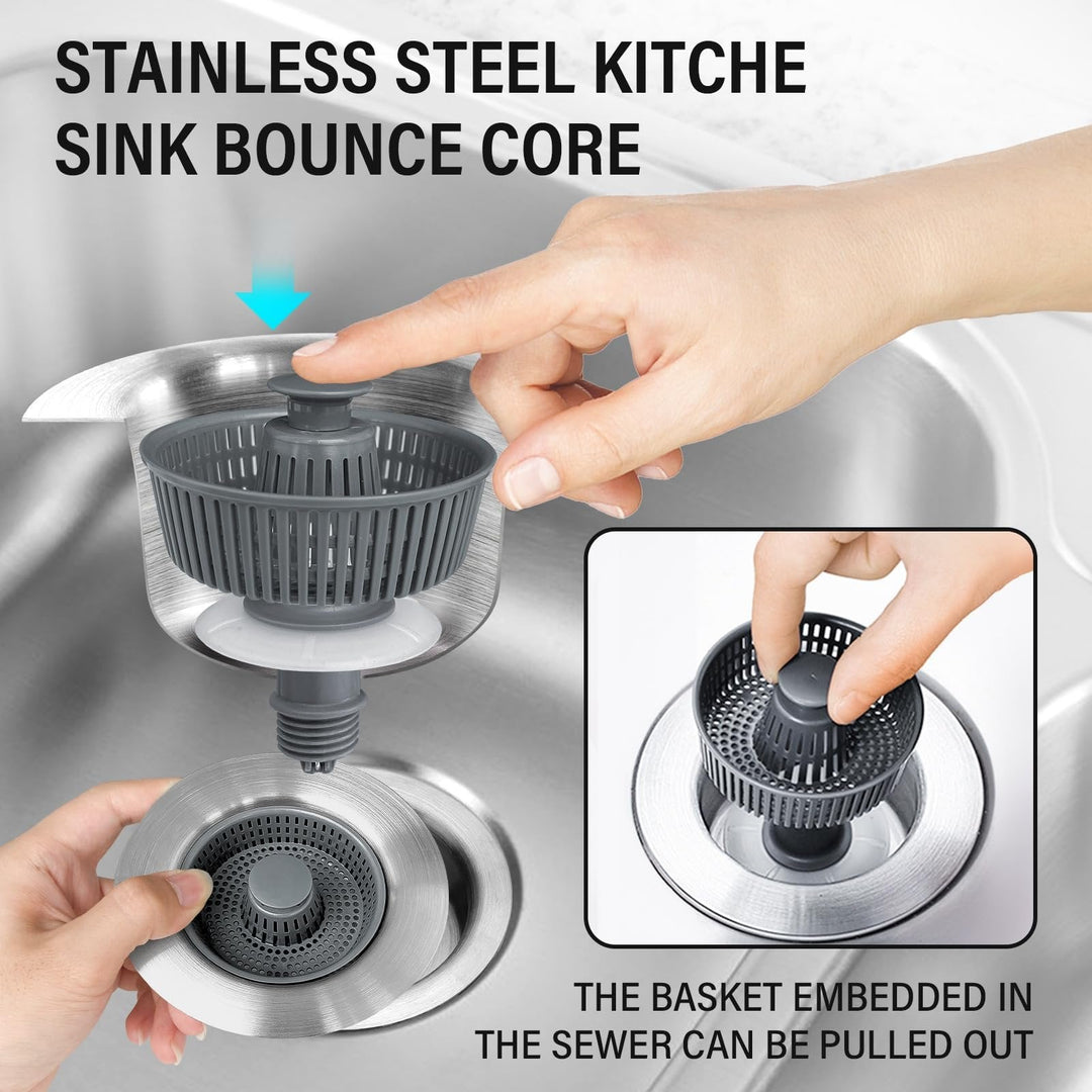 Kalsten | New Upgraded Sink Bounce Core Drain Strainer