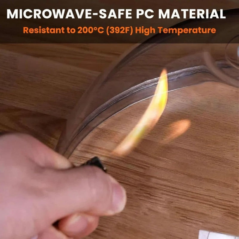 Mess-Free Microwave Splatter Cover Kalsten