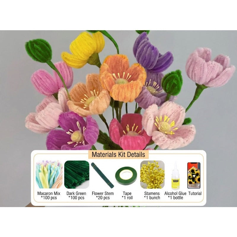 Kalsten | DIY Chenille Flower Kit